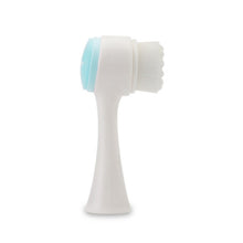 Load image into Gallery viewer, Double Side Silicone Facial Cleanser Wash Brush Soft Mild Fiber Face Cleaning Portable Size Face Massage Washing Skin Care Tool
